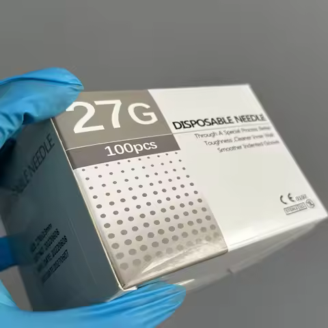 27G 13mm 30G 4mm 32G 13mm 34G 4mm Painless Small Teeth Needle Stainless Steel Sharp Tattoo Needle