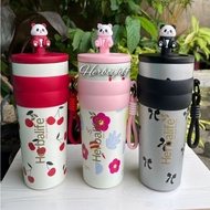 710ml stainless steel Tumbler with doll straw