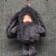 Big Ear Rabbit Shape Doll Fashion Doll Bag Pendant Cute Fun Plush Children's Toy K68Y