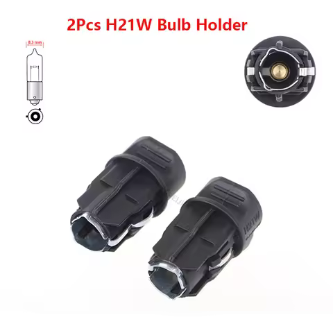 2x For BMW X6 E71 X6 E72 Z4 E85 E86 E89 Tail Light H21W BAY9S Bulb Lamp Holder Socket Accessories