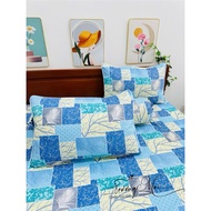Drap and 3 clay pillowcases including 1 sheet, 2 sheets 50-70 and 1 cover 35-100