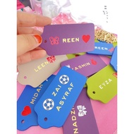 ORIGINAL EXTRA COACH TAG ENGRAVE