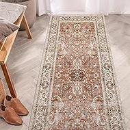 Deerly 3x7 Rug Runner(Brick Red)