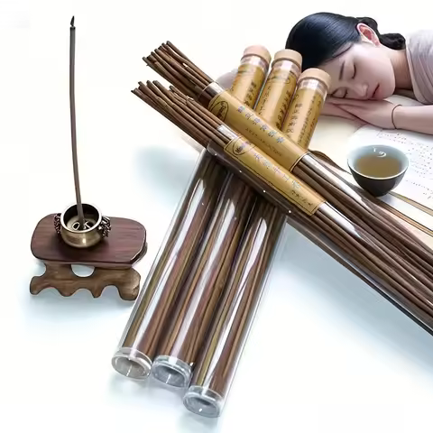 20g Genuine Chinese HaiNan Oudh Incense Sticks Self-Handmade Premium Quality Eco-Friendly Natural Pu