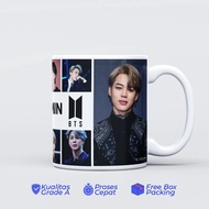 Jimin BTS Ceramic Mug/Jimin BTS Glass Merchandise/BTS KPOP Jungkook Jimin Souvenir