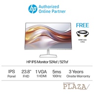 HP 524sf (23.8'') / 527sf (27") / 532sf (31.5") FHD 100Hz Flat Monitor ( VGA, HDMI , 3 Yrs Wrty )