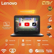 (Pre-Owned) Lenovo 100E Laptop | Lenovo N23 Touchscreen Chromebook | Warranty 18 Month | 11.6" HD | 