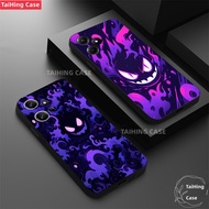 For Redmi Note 12 Pro 4G Redmi Note 11 11s Pro Note 10 10S Redmi 12 10 10A 10C Redmi A1 A2 4G 9C 9A Note 9 9S Pro Max Pokemon Anime Purple Gengar Silicone Soft Case