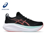 Men GEL-NIMBUS 27 Running Shoes in Black/Coral Reef