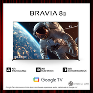 [New Model] Sony BRAVIA 8 II ทีวี 55 นิ้ว รุ่น K-55XR80M2 OLED  4K Ultra HD Smart TV (Google TV) | X