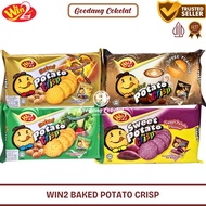 Win2 Baked Potato Crisp Win Win 75g/ 120g (BBQ VEGETABLE/ SEAFOOD/ SWEET/ SOUR/ /