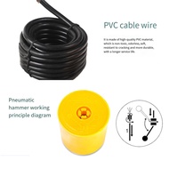 HOMETOOL ตัวควบคุมระดับน้ำ3M สวิตช์สายลอยได้250V 10A เครื่องควบคุมระดับของเหลวอัตโนมัติพร้อมวัสดุ PP