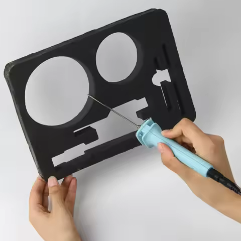 Adjustable Temperature Foam Cutter Pen 110V-240V Electric Foam Polystyrene Cutting Machine Portable 