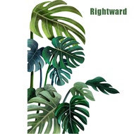 Stiker Dinding Motif Monstera Daun Hijau Wall Sticker Dekorasi Dinding Ruang Tamu Rumah Ukuran 30x90
