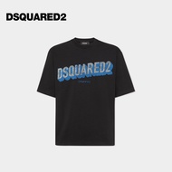 DSQUARED2 Men's Loose Casual Letter Print 100% Premium Cotton T-Shirt 0312