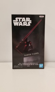 日本景品 日版 星際大戰 可發光 光劍 黑武士 Star Wars Lighting up series Dark Vader figure 模型