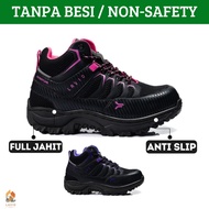 [Size 35-43] Lavio Advice Sepatu Hiking Gunung Wanita Pria Model Boots Unisex Premium Full Jahit