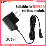 ส่งจากกรุงเทพ！ Omron adaptor อะแดปเตอร์พาวเวอร์ dc 6v 500mA เหมาะกับ HEM-741、HEM-746、HEM-780、HEM-705