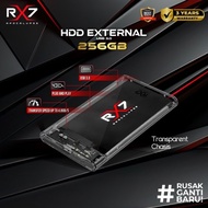 EXTERNAL SSD PORTABLE/ OFFICIAL ENCLOSURE RX7 256GB USB 3.0/ BEST QUALITYOriginal