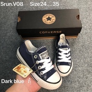 converse รองเท้าผ้าใบเด็กคอนเวิร์ส  converse KIDs รองเท้าผ้าใบแฟชั่น เหมาะกับเด็กผู้หญิงและเด็กผู้ชา