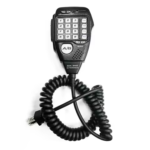AnyTone Walkie Talkie PTT Mic Speaker Hand Microphone for AnyTone AT-588UV AT-778UV Dual Band FM Tra