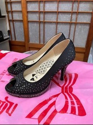 「 二手鞋 」 DIANA 女生高跟鞋 23.5cm（黑）58