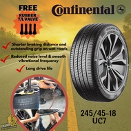TAYARGO New Tyre 245 45 18 Continental Tyre Mc7 Tayar Kereta Murah Car Tayar Kereta 18 Uc7 Tayar 18