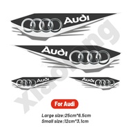High quality 4Pcs Car Logo Stickers car paint scratch cover stickers repair body stickers Creative D