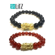 [ SPECIAL ] LITZ 999 Gold PiXiu with Bracelet (24K) EPC0198-B <1.41g+/->
