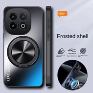 For IQOO 13 12 Neo 10 9 9S Pro+ Z10 Z9 Turbo Pro Plus Magnetic Holder Wireless Charger AG Matte Case