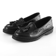 Sepatu Loafers Pantofel Pria Giant Kappa Black Original