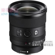 樂福數位 免運 少量現貨 Sony FE 20mm f/1.8 G 定焦廣角鏡 公司貨 新上市!!