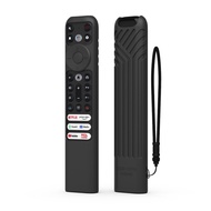 Silicone Case for Smart QLED Voice TCL Android TV Remote Control RC902V1 RC802NU1 Dustproof Cover fo