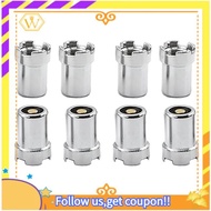 【W】8pcs Ring Adapter Magnetic 510 Thread Adapters Soldering Iron Ring Thread to Magnetic Adapter