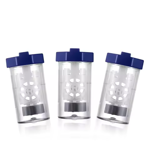 Trendy! 3 Pieces Hydrogen Peroxide Contact Lens Case Cleaner, Eye Scleral Contact Lens Stiff Clip Wa