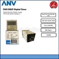ANV DIGITAL TIMER 9.9~ 99M AC240V (ANV-H2D-9.9M-99M-A240)
