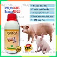 Vitamin Babi Mempercepat Besar Biobigmax Obat Penggemuk Ternak Babi V