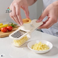 [Z&P-t] 3 In 1 Garlic Grinder Food Mini Garlic Chopper Processor Food Processor Tool Press Grinder F