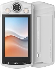 ORDRO VS3 4K Selfie Camera with 360° Flip Touch Screen, 64MP Vlogging Video Recorder for YouTube, Au