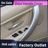 2PCS Car Interior Door Handle Cover for     3 4 Series 3 Series GT F30 F31 F32 F33 F34 F35 F36 F80
