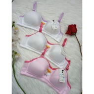 ABG BRA TEENAGE BRA CHILDREN'S BRA EARLY LEVEL WEARING BRA WIRELESS BRA (fungal BRA)@ kids bra girl 