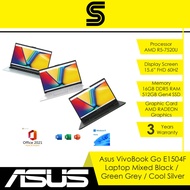 ASUS Vivobook Go (E1504F-ABQ469WS/E1504F-ABQ471WS/E1504F-ABQ470WS) R5-7520U/16GB BDDR5/512GB SSD/AMD