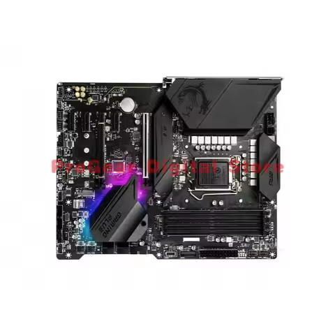 for MSI MPG Z490 GAMING PLUS LGA 1200 DDR4 ATX Gaming Motherboard Supports Intel 10th/11th Gen Proce