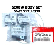 MOTOR HONDA WAVE 125X ULTIMO WAVE125 X ULTIMO SCREW BODY COVER SET COMPLETE SKRU COVER SET COMPLETER