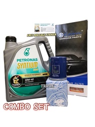 PETRONAS ENGINE OIL SEMI SYNTHETIC SN 10W40  4L(FOC OIL FILTER AND AIR FILTER)