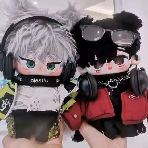 20cm Alien Stage Till Ivan Handsome Boy Soft Plush Cotton Stuffed Body Cosplay Cotton Plushie Anime 