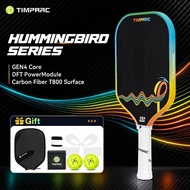TIMPARC Hummingbird Series T800 Carbon Fiber Pickleball Paddle Set，16MM GEN4 Core Pickleball Racket