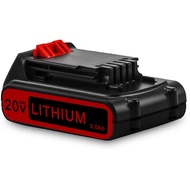 Brand new 3.0Ah LBXR20 Battery Replacement for Black & Decker 20V Batteries Max Lithium LB20 LBX20 L