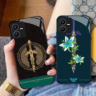 CK-69 Legend of Zelda HD Glass Casing for VIVO Y22 Y35 Y75 Y28 Y22S V25 Y55 iQOO Z6