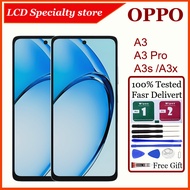 Original For OPPO A3 4G 5G A3s A3x 4G A3x 5G  LCD Display Touch Screen Digitizer Replacement